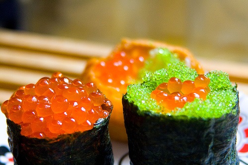 types de sushis