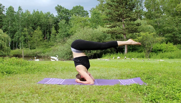 Sirsasana Yoga posture