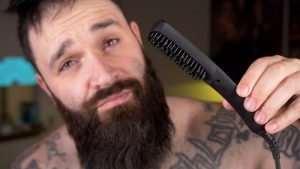 Beard straightener
