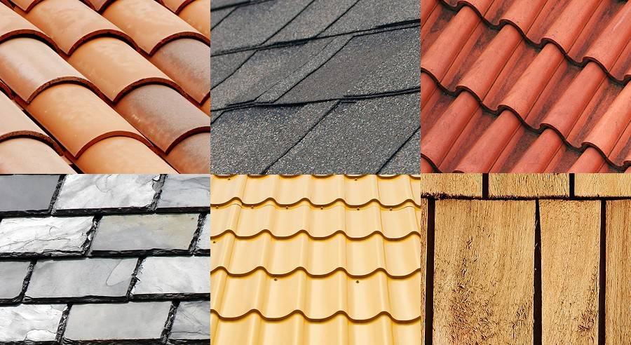 how many types of roofing material