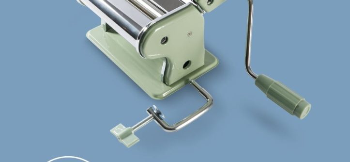 Home kitchen setup featuring must-have Sur La Table pasta tools and accessories.