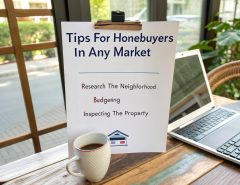 How to navigate the real estate world with expert tips for homebuyers in any market. Learn about budget planning, mortgage pre-approval, and making winning offers.