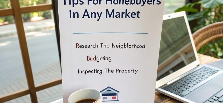 How to navigate the real estate world with expert tips for homebuyers in any market. Learn about budget planning, mortgage pre-approval, and making winning offers.